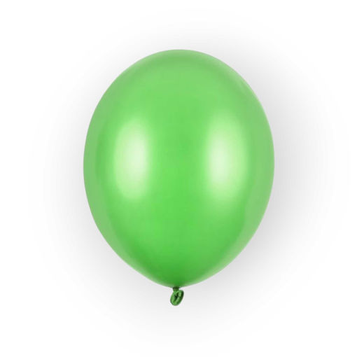 Picture of LATEX BALLOONS METALLIC BRIGHT GREEN 12 INCH